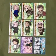 ヘタリア　トレーディングカードセット３　9枚