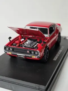 激レア　日産 スカイライン 2000GT-R ケンメリ ミニカー　希少色 レッド