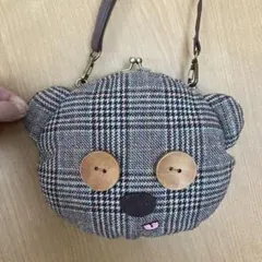 ティム、チェック柄ポシェット、バッグ