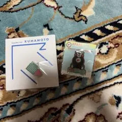 東横INN 熊本とくまモン ピンバッジ 2種セット