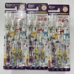 ポケモン ソフト毛歯ブラシ 3本セット