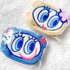 ANGEL BLUE エンジェルブルー デニム風フェイスポーチ 全2種 コンプ