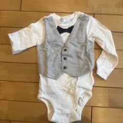 H&M ベスト付きフォーマルロンパース