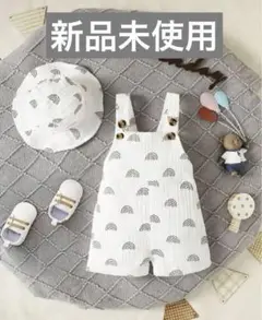 虹　ベビー　ロンパース　新品