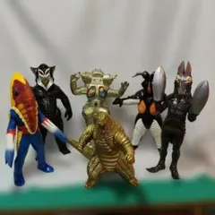 ウルトラマンメビウス テンペラー星人＆ザラブ星人＆ナックル星人