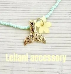 No.12ホエールテイル　ネックレス　Hawaiian ハワイ　フラガール