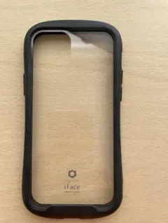 iFace iPhone12/12 Pro用ハードケース ブラック