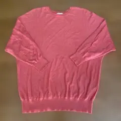 earth music&ecology ピンク ニットセーター Fサイズ