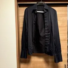 ウーヨンミ　44 黒ドレスシャツ　wooyoungmiのサムネイル