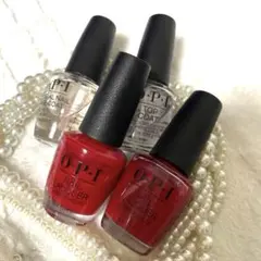 OPI ネイルラッカー　4本セット
