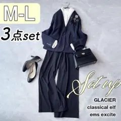 ママスーツ セットアップ パンツ セレモニー オフィス M L 11 9 七五三