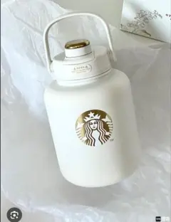 中国スターバックス　オンライン限定ステンレスボトル　ストラップ付き　スプリング 中国スターバックス オンライン限定ステンレスボトル ストラップ