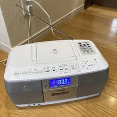 TOSHIBA TY-CDX91 ラジカセ シルバー - メルカリ
