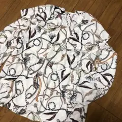 【Zara Basic】シフォンブラウス