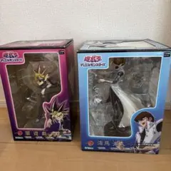初回生産版 遊戯王 闇遊戯 海馬瀬人 フィギュア