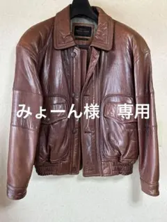 80s90s d'homme a homme ブラウンレザージャケット その他ブランド(ソノタブランド) / d homme a homme/レザー