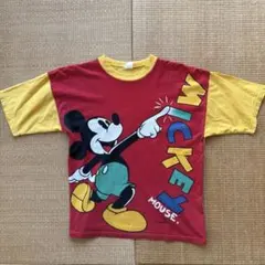80s 90s ? disney tシャツ ミッキー