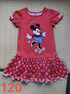 Disney Store ミニーマウス 半袖ワンピース120cmのサムネイル