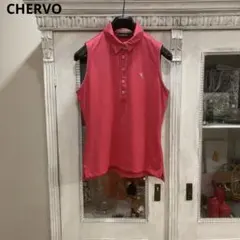 美品 CHERVO シェルボ ノースリーブ シャツ I/44 ピンク ゴルフのサムネイル