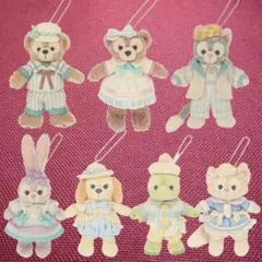 【7個コンプリートセット】ぬいぐるみバッジ　ファインドユアビューティフルブルー 7個コンプリートセット】ぬいぐるみバッジ ファインドユア