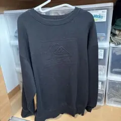 QUIKSILVER ブラック トレーナー Mサイズ