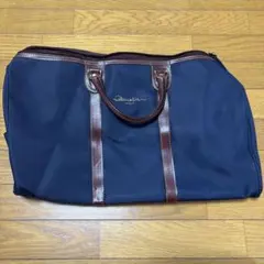 ACE ITALY ボストンバッグ ネイビー