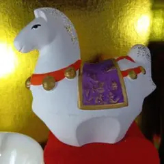 羊の置物 白と金 博多人形 - メルカリ
