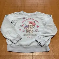 メゾピアノ トレーナー 130サイズ　水色