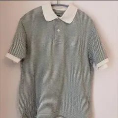 【美品】J.W. Anderson × UNIQLO ボーダーポロシャツのサムネイル