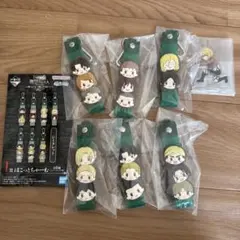 【ぽこっとちゃーむ6種】一番くじ 進撃の巨人 ～獣の巨人は俺が仕留める～.