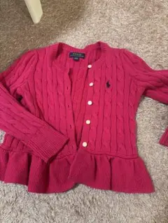 Polo Ralph Lauren ピンクカーディガン