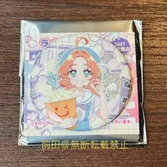 【匿名配送】映画 名探偵プリキュア SMT劇場限定 ラメ缶バッジ 明智あんな