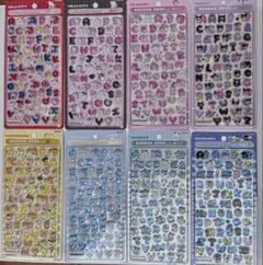 ボンボンドロップシール 正規品 新作 サンリオ文字コンプリートセット 8種セット