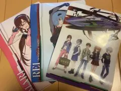 エヴァンゲリオン セブン限定クリアファイル 3枚セット　箱付き