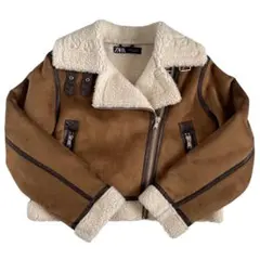 ZARA ムートンジャケット L