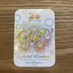 ディズニーシー　ダッフィー＆フレンズ　20周年　シール　ステッカー