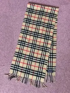 Burberrys バーバリー マフラー カシミヤ100% 英国製