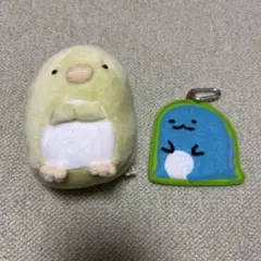 すみっコぐらし ぺんぎん ぬいぐるみ とかげ フェルトチャーム
