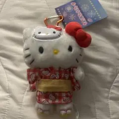 希少レア ハローキティ 浴衣姿 ぬいぐるみ サンリオ 非売品 星柄