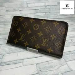 未使用級　90 ルイヴィトン　モノグラム　長財布　ラウンドファスナー　hq2