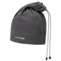 モンベル 2way ニット帽ネックウォーマーシャミース ボルカノキャップ