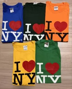 I LOVE NY Tシャツ 5色セット