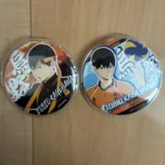 影山飛雄 缶バッジ 2個セット