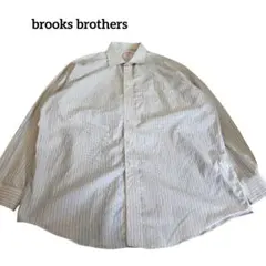 古着　ブルックスブラザーズ　長袖シャツ　ストライプシャツ　00s~