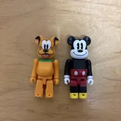 BE@RBRICKミッキー、プルート