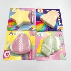 【新品】Dreams RainBomb レインボム4個セット　バスボム#0025