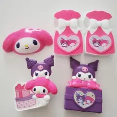 ハッピーセット　マイメロ＆クロミ　5 セット(箱なし・中身のみ)