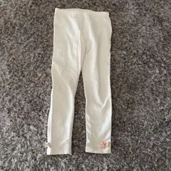 美品！センスオブワンダー　アイボリー リボン付き レギンス