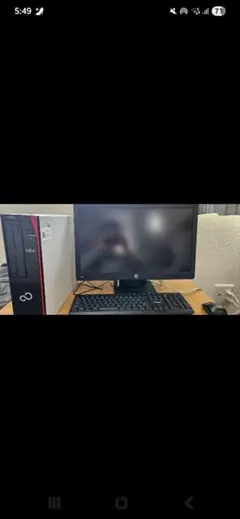 デスクトップPC　セット