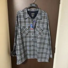 PENDLETON グレー青チェック ボードシャツ XXXL